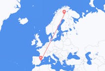 Flights from Castellón de la Plana, Spain to Kittilä, Finland