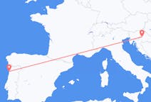 Flyreiser fra Zagreb, Kroatia til Porto, Portugal