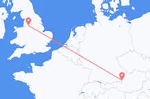 Flyrejser fra Salzburg til Manchester