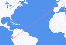 Flyrejser fra Jaen (Peru), Peru til Porto, Portugal