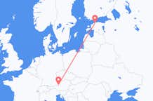 Flyreiser fra Tallinn, til Salzburg