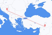 Flug frá Sarajevó til Şanlıurfa
