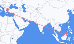 出发地 印度尼西亚出发地 塔拉坎 (北加里曼丹)目的地 希腊米科诺斯的航班