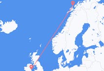 Vols d’Andenes, Norvège pour Dublin, Irlande