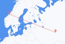 Fly fra Kazan til Ørland