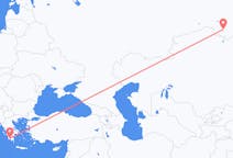 Loty z miasta Omsk do miasta Kalamata