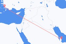 出发地 卡塔尔出发地 多哈目的地 土耳其哈利卡那索斯的航班