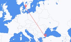 Flights from Halmstad, Sweden to Istanbul, Turkey