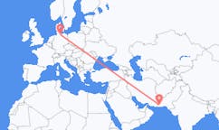 出发地 巴基斯坦出发地 土爾巴特目的地 德国吕贝克的航班