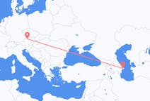 Flights from Baku to Linz