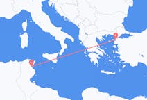 Flyg från Enfidha till Çanakkale