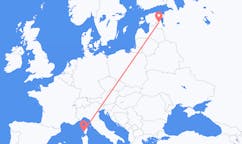 Flights from Ajaccio to Tartu