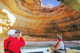 ポルティマン：ベナジル洞窟スピードボート ツアー