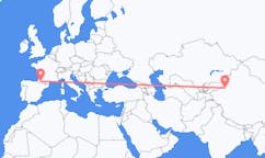 Flights from Aksu City, China to Pau, Pyrénées-Atlantiques, France