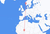 Flights from Niamey to Stavanger