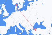 Flights from Eskişehir, Turkey to Aalborg, Denmark