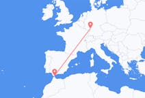 Fly fra Gibraltar til Mannheim