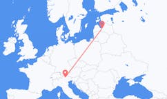Flights from Bolzano to Riga