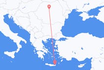 Flights from Sitia, Greece to Târgu Mureș, Romania