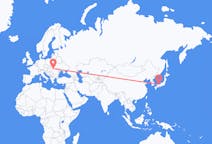 Flights from Tottori, Japan to Satu Mare, Romania
