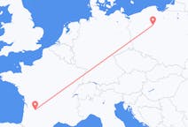 出发地 波兰比得哥什目的地 法国贝尔热拉克的航班