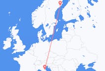 Flights from Forli, Italy to Umeå, Sweden