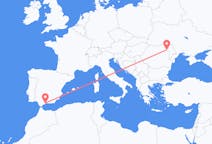 Flights from Málaga in Spain to Iași in Romania