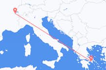 从雅典飞往日内瓦的航班