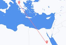 出发地 埃及卢克索目的地 希腊约阿尼纳的航班