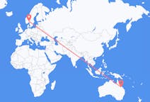 Flights from Moranbah, Australia to Oslo, Norway