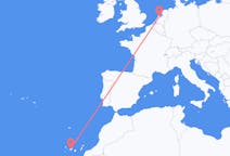 Flyg från Teneriffa, Spanien till Amsterdam, Nederländerna