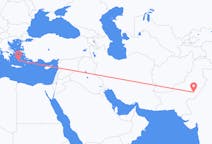 Flights from Bahawalpur, Pakistan to Santorini, Greece