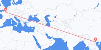 Flights from Vietnam to France