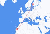 Flights from Atar, Mauritania to Turku, Finland