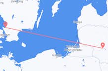 Flyg från Ängelholm, Sverige till Kaunas, Litauen