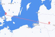 Flights from Angelholm to Kaunas