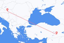 Fly fra Osijek til Diyarbakır