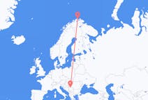 Flights from Belgrade, Serbia to Honningsvåg, Norway