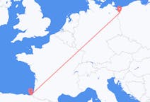 Flights from Szczecin, Poland to Donostia / San Sebastián, Spain