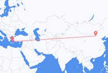 Flights from Hohhot, China to Santorini, Greece