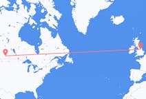 Flights from Regina, Canada to Doncaster, England