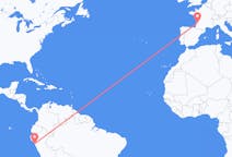 Flights from Trujillo, Peru to Bordeaux, France