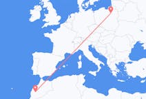 Flights from Marrakesh, Morocco to Szymany, Szczytno County, Poland