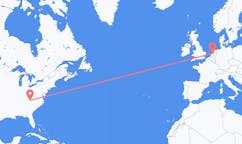 Flyg från Bristol, USA till Amsterdam, Nederländerna