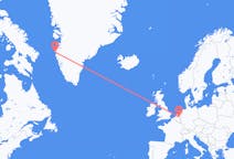 Vluchten van Eindhoven, Nederland naar Sisimiut, Groenland