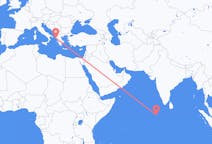 Flights from Kudahuvadhoo, Maldives to Corfu, Greece
