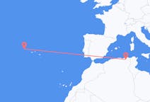 Flights from Constantine, Algeria to Flores Island, Portugal