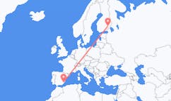 Flights from Savonlinna, Finland to Murcia, Spain
