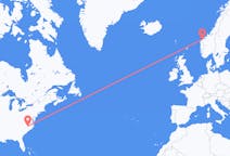 Flights from Raleigh to Ålesund
