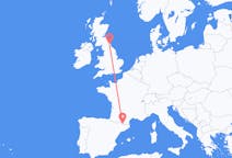 Flights from Andorra la Vella, Andorra to Newcastle upon Tyne, the United Kingdom